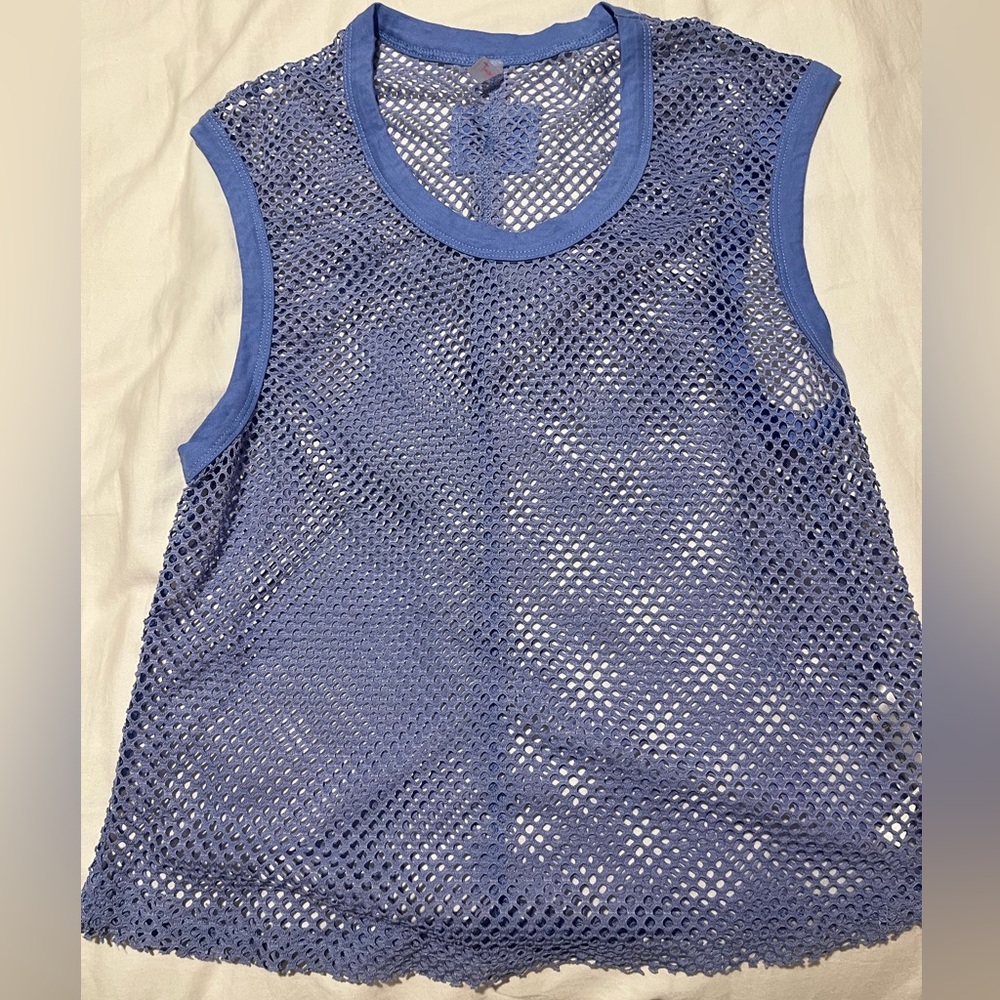 Free people mesh tank size small